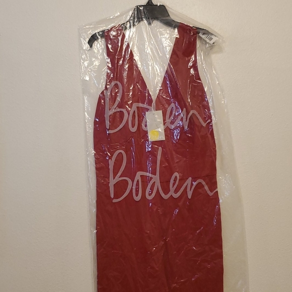 Boden Hexham Jumpsuit in poinsettia - Picture 11 of 12